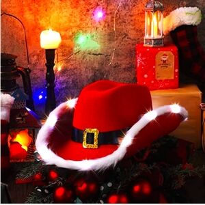 LED Cowboy Hat - Holiday Hat